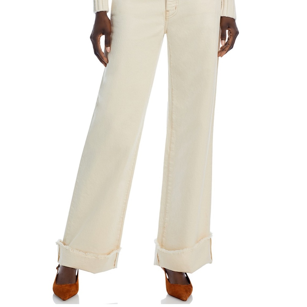 Derek Lam 10 Crosby Koren Cuffed Straight Leg Pants